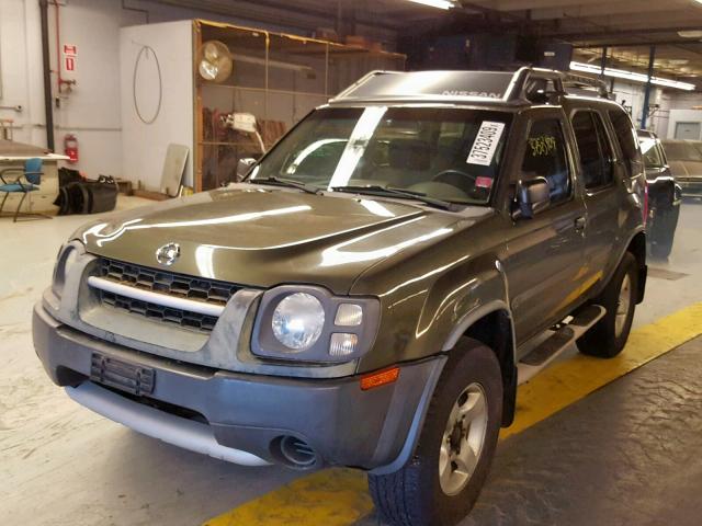 5N1ED28T44C676374 - 2004 NISSAN XTERRA XE GRAY photo 2