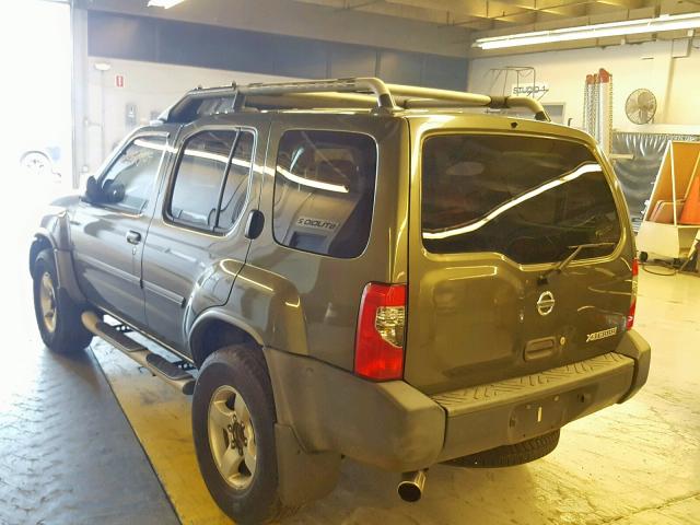 5N1ED28T44C676374 - 2004 NISSAN XTERRA XE GRAY photo 3