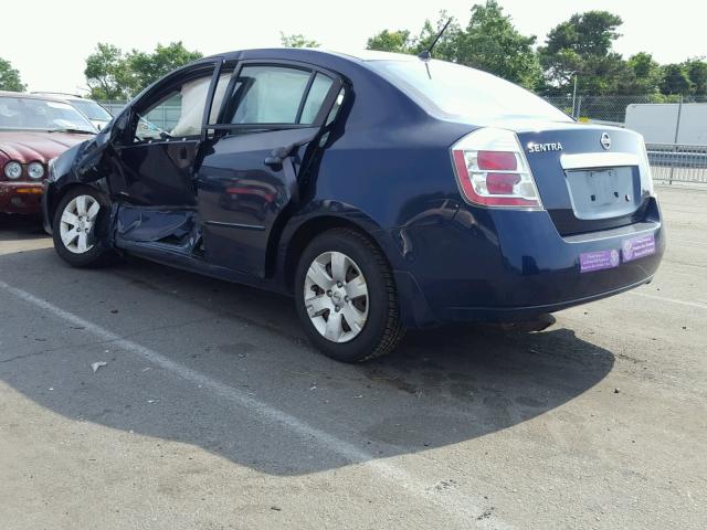 3N1AB6APXAL624229 - 2010 NISSAN SENTRA 2.0 BLUE photo 3