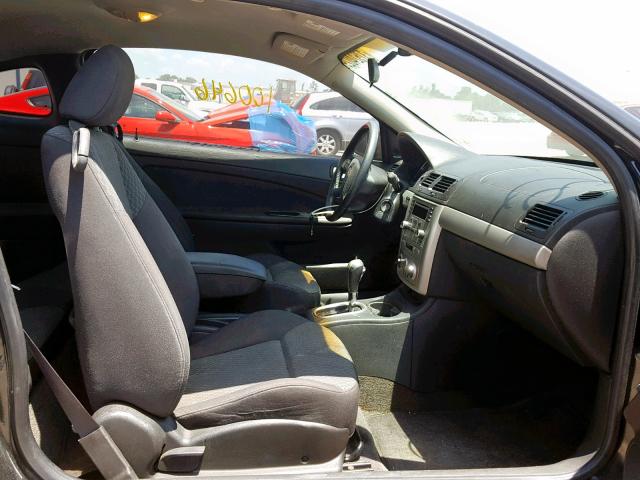 1G1AL15F967633992 - 2006 CHEVROLET COBALT LT BLACK photo 5