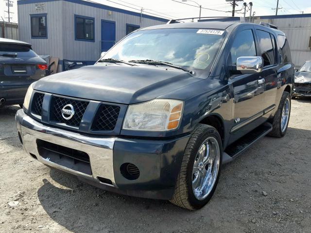 5N1AA08A25N712269 - 2005 NISSAN ARMADA SE GREEN photo 2