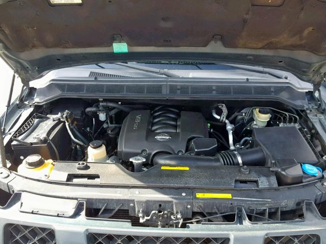 5N1AA08A25N712269 - 2005 NISSAN ARMADA SE GREEN photo 7