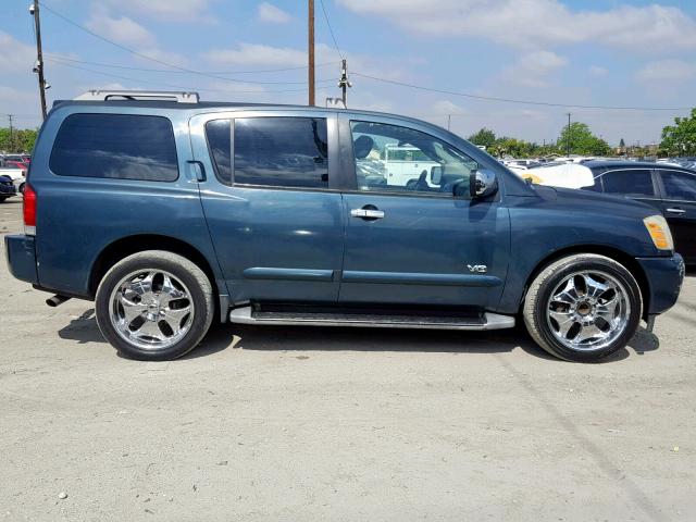 5N1AA08A25N712269 - 2005 NISSAN ARMADA SE GREEN photo 9