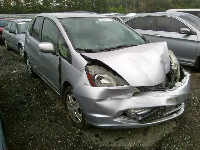 JHMGE8H32DC000596 - 2013 HONDA FIT SILVER photo 1