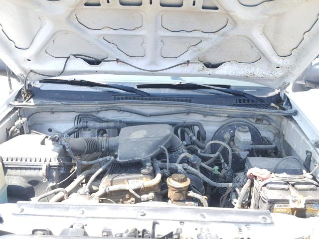 5TEPX42N55Z060714 - 2005 TOYOTA TACOMA WHITE photo 7