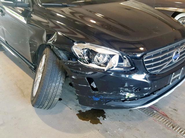 YV440MDJ2G2864622 - 2016 VOLVO XC60 T5 BLACK photo 9