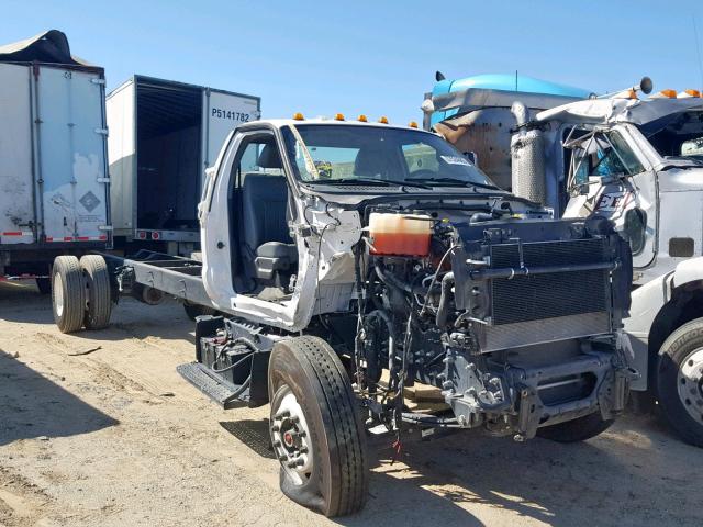 1FDNF6DC4JDF01278 - 2018 FORD F650 SUPER WHITE photo 1