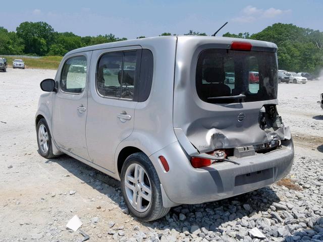 JN8AZ28R29T105793 - 2009 NISSAN CUBE BASE SILVER photo 3