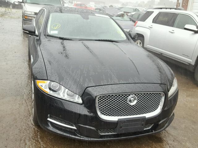 SAJWA2GB2BLV14865 - 2011 JAGUAR XJL BLACK photo 9