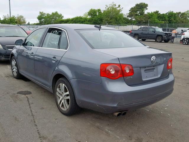 3VWSG71K56M795207 - 2006 VOLKSWAGEN JETTA 2.5 GRAY photo 3