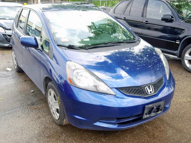 JHMGE8H30DC082831 - 2013 HONDA FIT BLUE photo 1