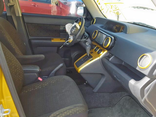 JTLKE50E681058210 - 2008 TOYOTA SCION XB 黄色 照片 5