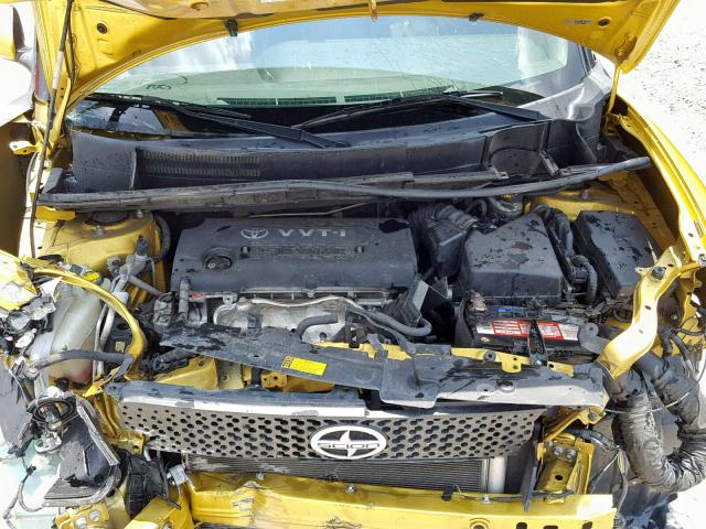 JTLKE50E681058210 - 2008 TOYOTA SCION XB 黄色 照片 7
