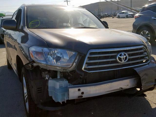 JTEDS43A882043245 - 2008 TOYOTA HIGHLANDER CHARCOAL photo 1