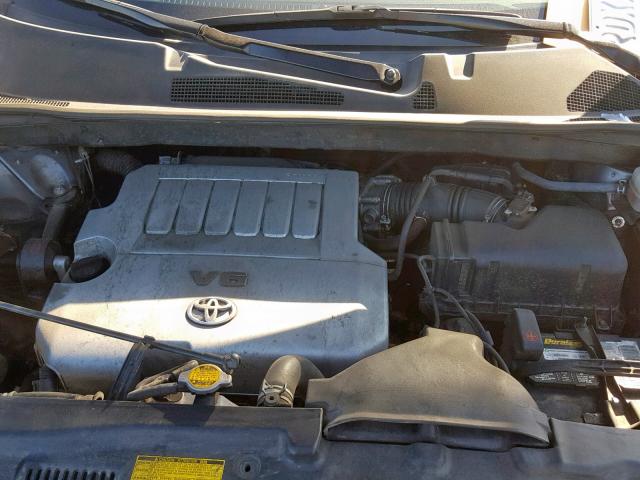 JTEDS43A882043245 - 2008 TOYOTA HIGHLANDER CHARCOAL photo 7