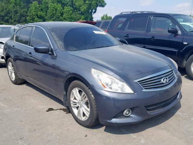 JN1CV6AR8CM971228 - 2012 INFINITI G37 BLUE photo 1