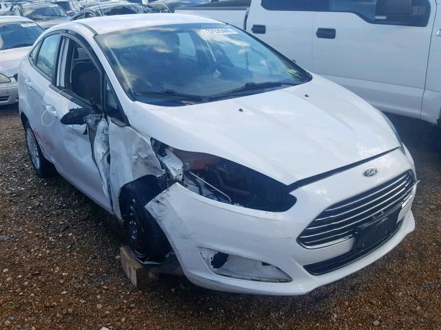 3FADP4AJ3EM220500 - 2014 FORD FIESTA S WHITE photo 1