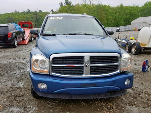 1D4HB48N95F598617 - 2005 DODGE DURANGO SL BLUE photo 9