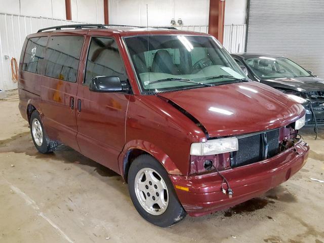 1GNEL19X34B104339 - 2004 CHEVROLET ASTRO MAROON photo 1