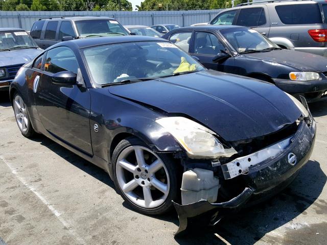 JN1AZ34EX3T014091 - 2003 NISSAN 350Z COUPE BLACK photo 1