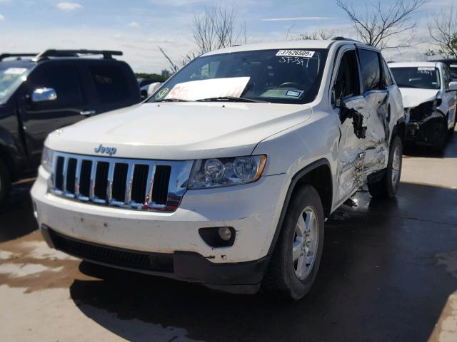 1J4RS4GG9BC643924 - 2011 JEEP GRAND CHER WHITE photo 2