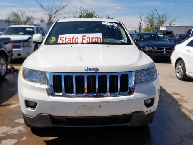 1J4RS4GG9BC643924 - 2011 JEEP GRAND CHER WHITE photo 9