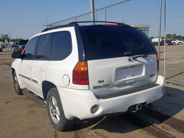 1GKDT13S932270787 - 2003 GMC ENVOY WHITE photo 3