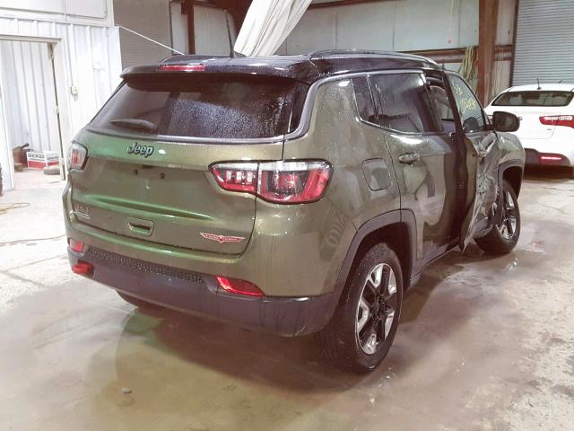 3C4NJDDB3HT632060 - 2017 JEEP COMPASS TR GREEN photo 4