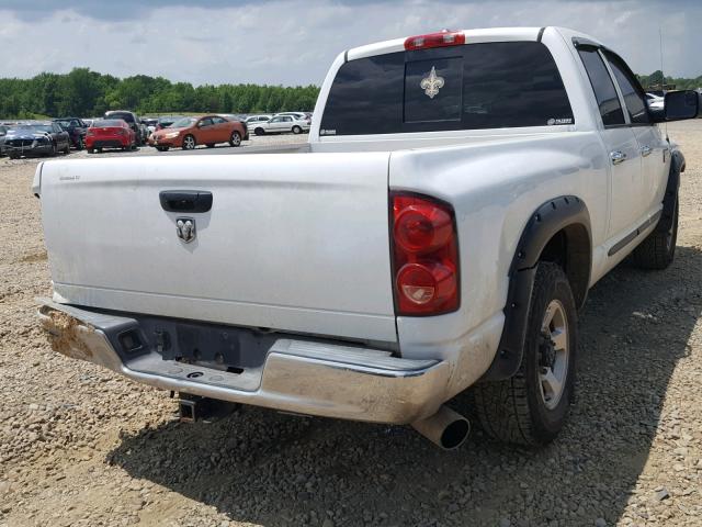 3D7KR28A97G827417 - 2007 DODGE RAM 2500 S თეთრი ფოტო 4