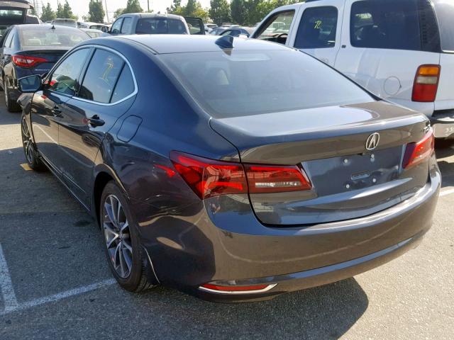 19UUB2F52FA021236 - 2015 ACURA TLX TECH CHARCOAL photo 3