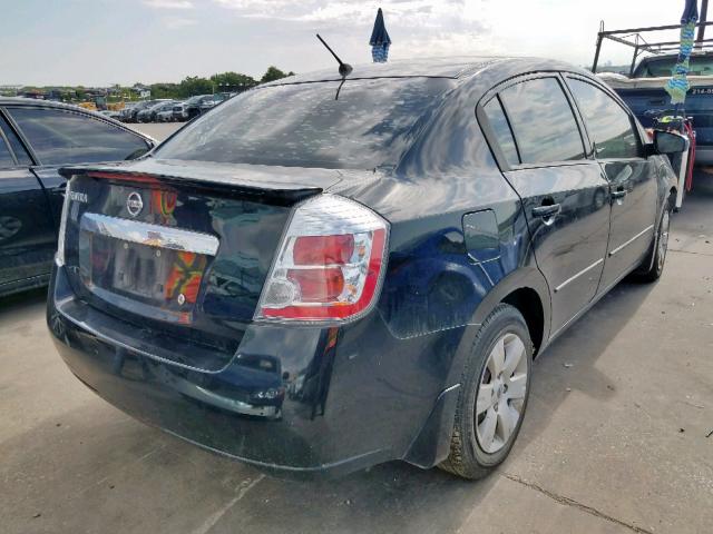 3N1AB6AP8CL775413 - 2012 NISSAN SENTRA 2.0 BLACK photo 4