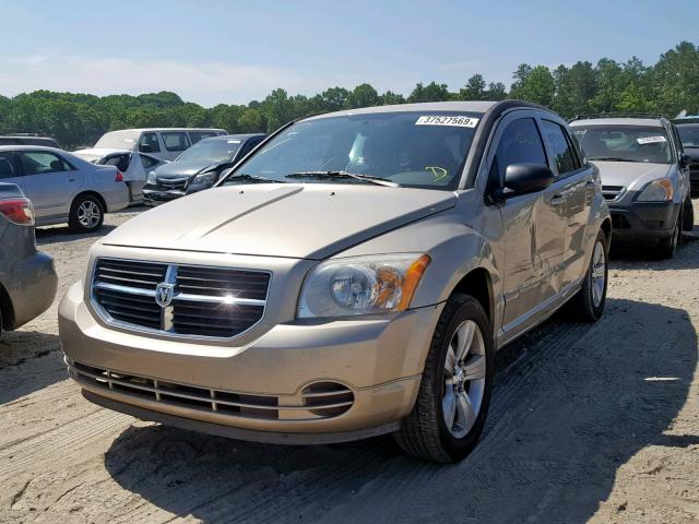 1B3CB4HA0AD632584 - 2010 DODGE CALIBER SX GOLD photo 2