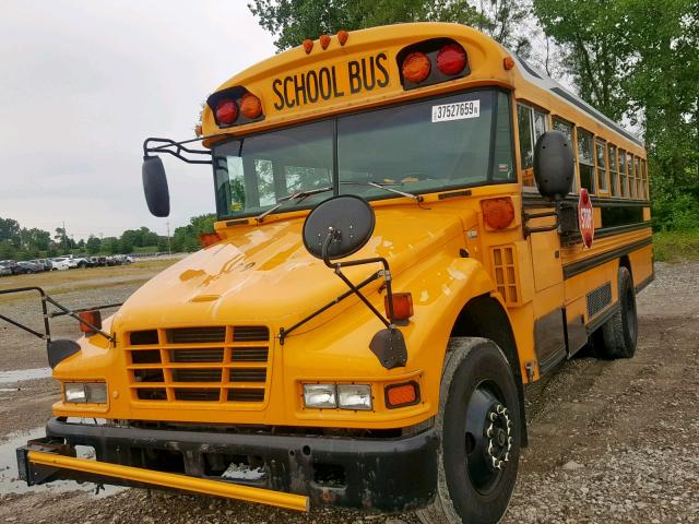 1BAKBCKH55F226217 - 2005 BLUE BIRD SCHOOL BUS YELLOW photo 2