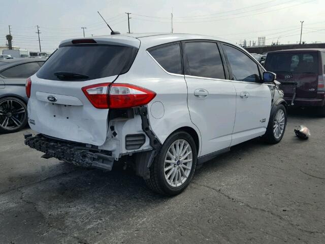 1FADP5CU7EL511127 - 2014 FORD C-MAX PREM WHITE photo 4