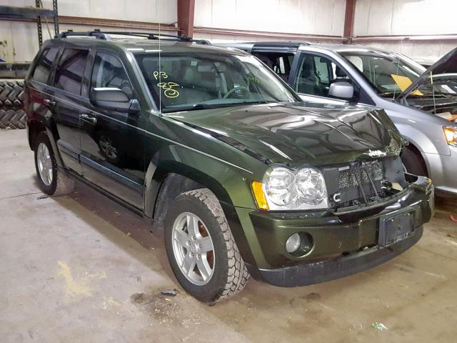 1J4GR48KX6C354269 - 2006 JEEP GRAND CHER GREEN photo 1