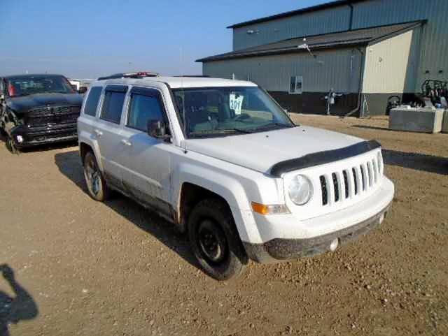 1C4NJRAB4DD166883 - 2013 JEEP PATRIOT WHITE photo 1