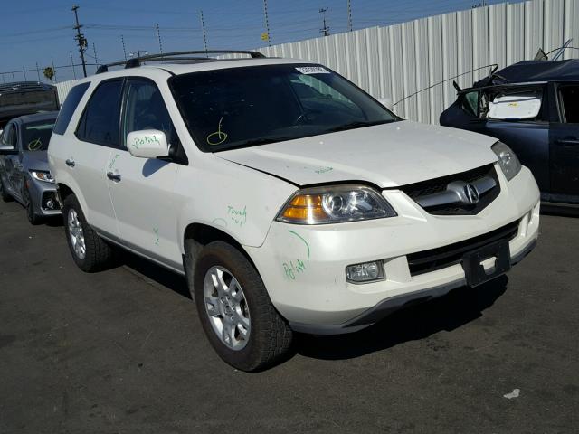 2HNYD18836H530128 - 2006 ACURA MDX TOURIN WHITE photo 1