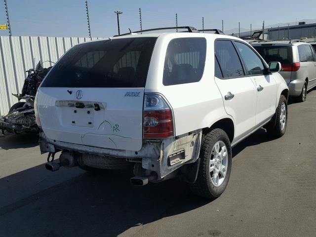 2HNYD18836H530128 - 2006 ACURA MDX TOURIN WHITE photo 9