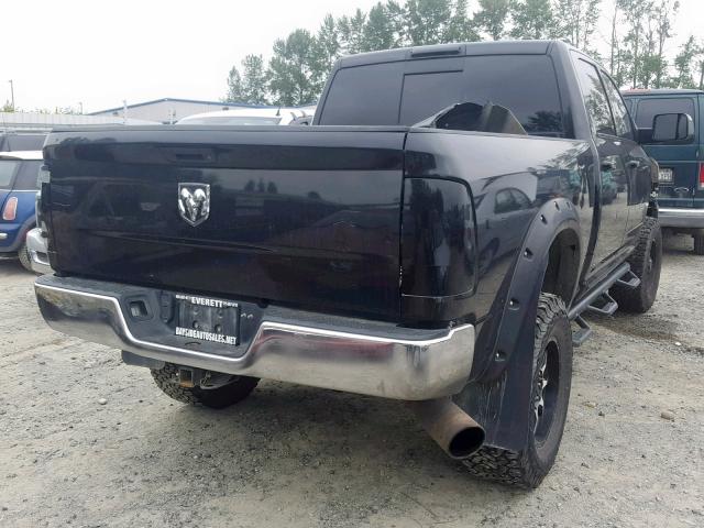 3D7UT2CL0BG515322 - 2011 DODGE RAM 2500 BLACK photo 4