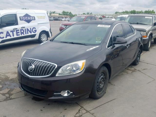 1G4PR5SK0E4125155 - 2014 BUICK VERANO CON BROWN photo 2