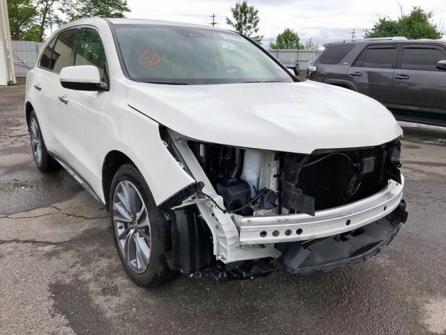 5FRYD4H53HB010774 - 2017 ACURA MDX TECHNO WHITE photo 1