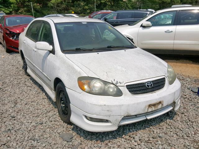 2T1BY32E96C550954 - 2006 TOYOTA COROLLA XR WHITE photo 1