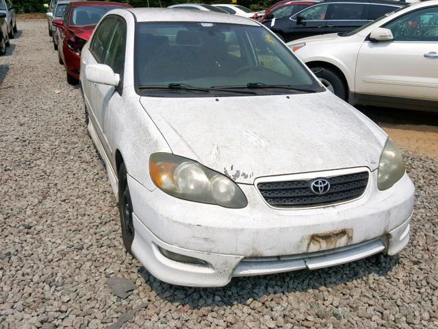 2T1BY32E96C550954 - 2006 TOYOTA COROLLA XR WHITE photo 9