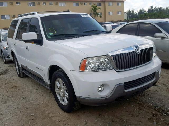 5LMFU27R43LJ12200 - 2003 LINCOLN NAVIGATOR Blanc photo 1