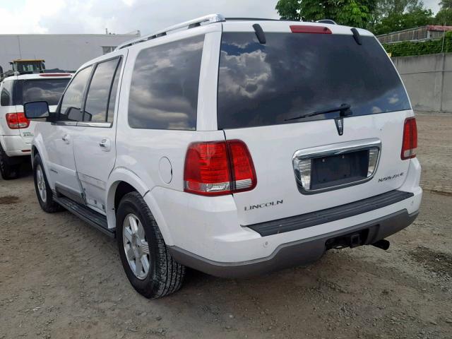 5LMFU27R43LJ12200 - 2003 LINCOLN NAVIGATOR Blanc photo 3
