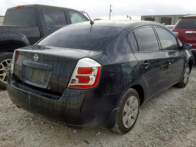 3N1AB61E58L674142 - 2008 NISSAN SENTRA 2.0 BLACK photo 4