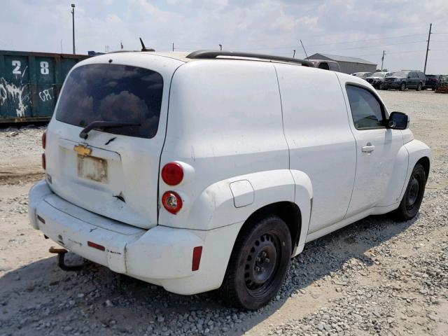 3GCCA85D38S720501 - 2008 CHEVROLET HHR PANEL WHITE photo 4