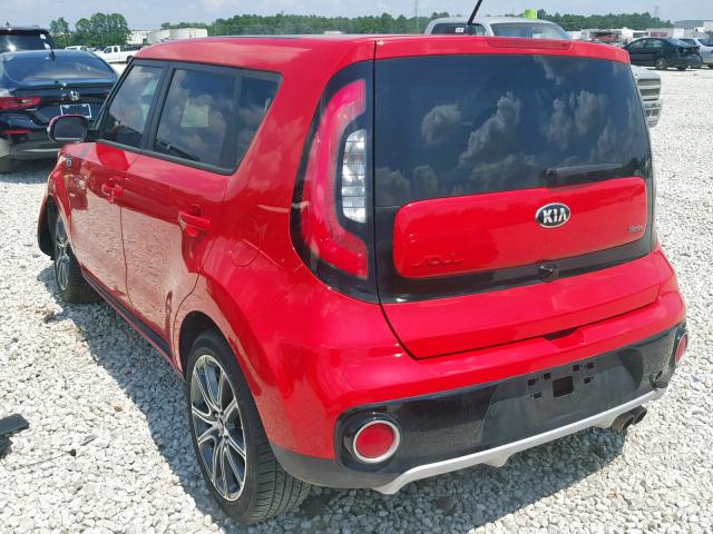 KNDJX3AA9K7650867 - 2019 KIA SOUL ! RED photo 3