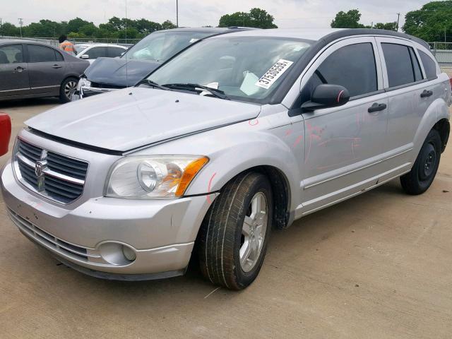 1B3HB48B18D577099 - 2008 DODGE CALIBER SX SILVER photo 2