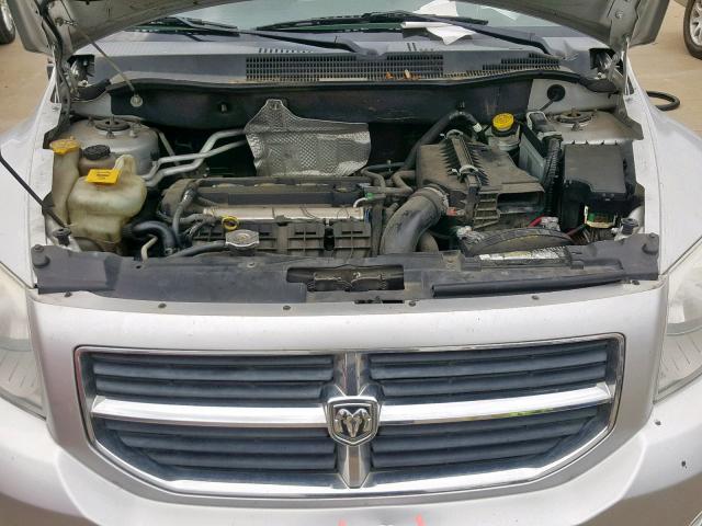 1B3HB48B18D577099 - 2008 DODGE CALIBER SX SILVER photo 7